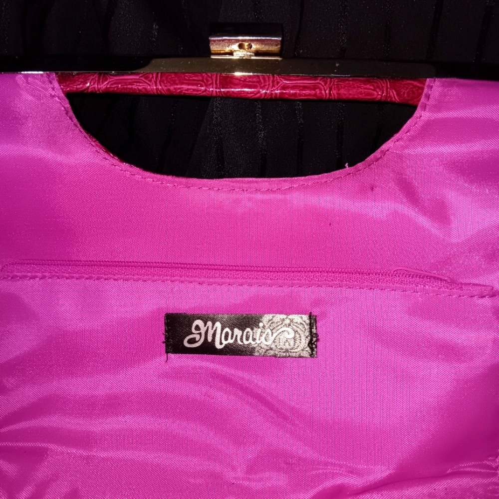 Clutch purse and wallet.